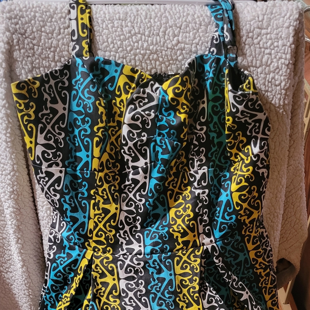 Gloria swing dress with bolero